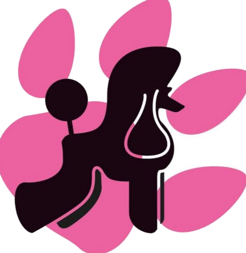 All About Dogs Grooming Services paw and poodle logo